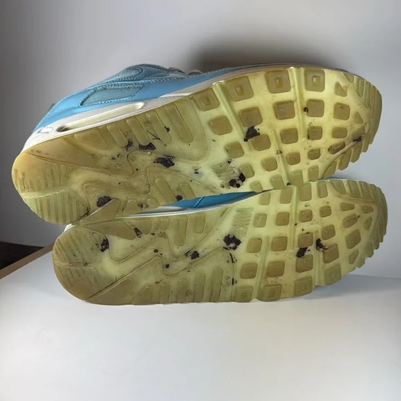 Nike Air Max 90 Ocean Bliss Blue Chill Men’s Size 13 Sneakers - Picture 11 of 12